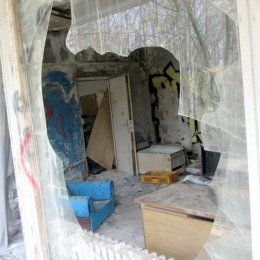 Verlassene irakische Botschaft in Pankow
