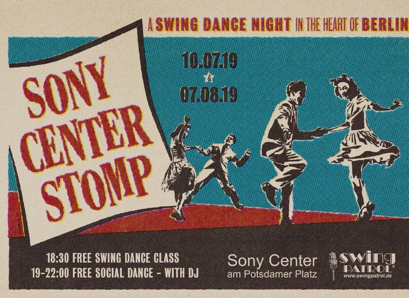 Gratis in Berlin Sony Center Stomp Let's Swing Dance!
