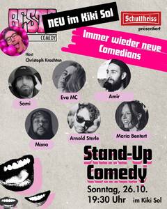 'Beste' Comedy Stand Cup 19:30 Uhr im Kiki Sol im Wedding