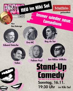 'Beste' Comedy Stand Cup 19:30 Uhr im Kiki Sol im Wedding