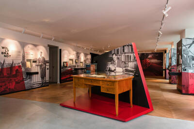 Dauerausstellung im Forum Willy Brandt Berlin (täglich)