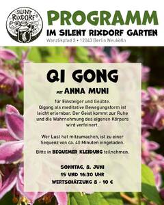 Qi Gong im Silent Rixdorf Garten