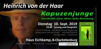 Premierenlesung Haus Eichkamp // Heinrich von der Haar: KAPU...