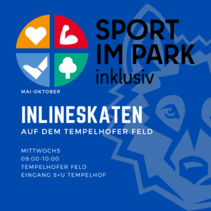 Sport im Park: Inlineskaten auf dem Tempelhofer Feld