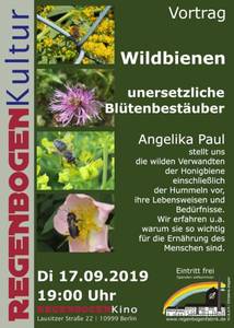 "Wildbienen - unersetzliche Blütenbestäuber" - Vor...