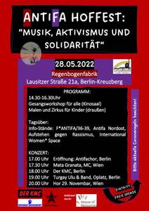 „Musik, Aktivismus und Solidarität“ - Hoffest in der Regenb...