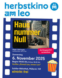 Herbstkino am Leo: Hausnummer Null (mit Filmgespräch)