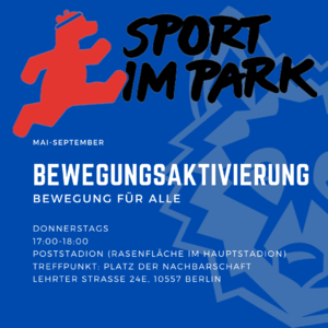 Sport im Park: Bewegungsaktivierung - gemeinsam Sport machen
