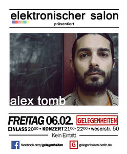 Elektronischer Salon: Alex Tomb