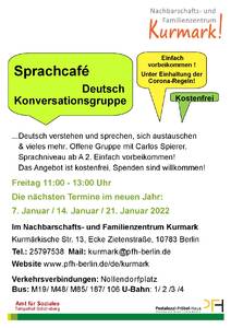 Sprachcafe- Deutsch- Konversationsgruppe