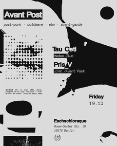 Avant Post @ Eschschloraque