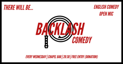 BACKLASH COMEDY | BERLINS WILDEST COMEDY EVENT | 2.10.19