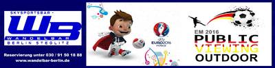 Die Fußball Europameisterschaft 2016 Outdoor & Indoor