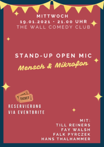 STAND-UP COMEDY vom F'hainsten ☆ "The Wall Comedy ...