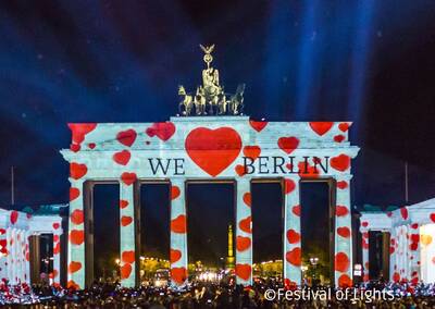Brandenburger Tor, Festival of Lights Berlin