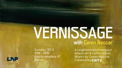 Lap Coffee x Carry shows art from Cerren Neccar - Opening