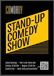 Comoady - Stand Up Comedy Show in der Heine Bar in Moabit