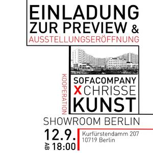 Kunst & Sofas: Preview der Kollaboration von Chrisse Kun...