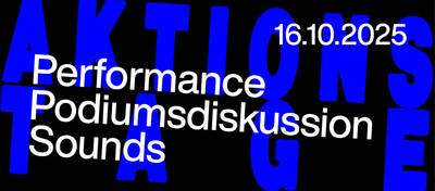 Performance und Podiumsdiskussion // panel discussion