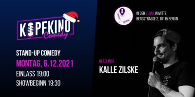 Kopfkino Comedy: Stand-Up Comedy am 6.12.