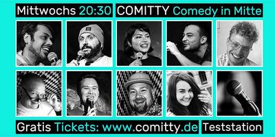 COMITTY – Comedy in Mitte – jeden Mittwoch