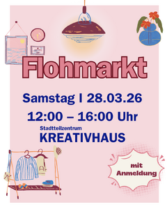 Flohmarkt im Stadtteilzentrum Kreativhaus