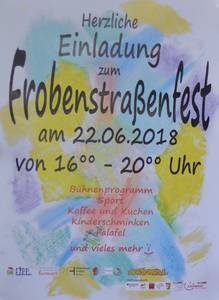 Frobenstraßenfest 