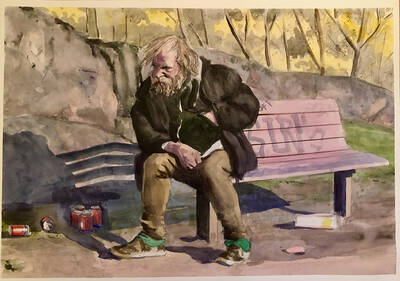 Welcome to exhibition: Street - paintings by Ritva Larsson