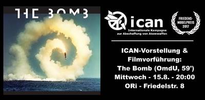 THE BOMB & ICAN -Vorstellung