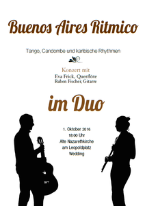 Buenos Aires Ritmico - Tango, Candombe und karibische Rhythm...
