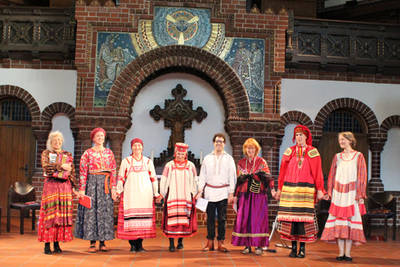 Russische Gesänge in der Osterkirche Wedding