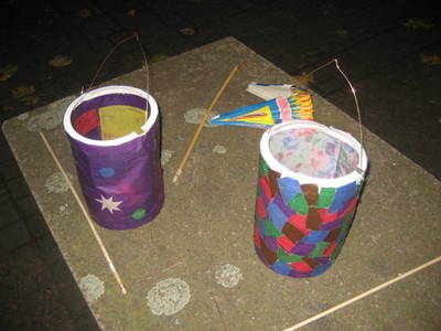 Martinsumzüge und Laternenfeste am St. Martinstag  (oder vor...