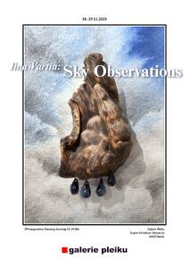 Vernissage: 19:00-21:00 Uhr / Iina Vartia – Sky Observations