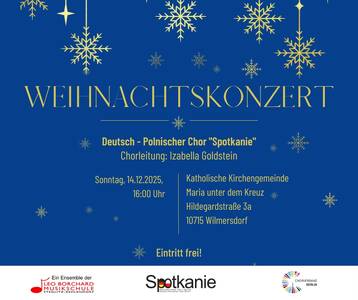 Weihnachtskonzert des Deutsch-Polnischen Chors Spotkanie