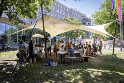 Mitmachtag zur Eröffnung von Zusammenleben