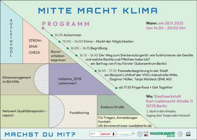 Mitte macht Klima - machst du mit ?