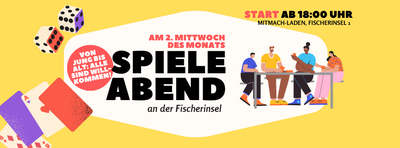 SPIELEABEND auf der Fischerinsel