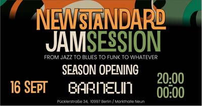 The New Standard Jam Session Season Opening!