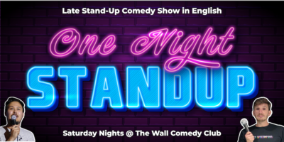 English Comedy Stand-Up Show - One Night Stand-Up #10