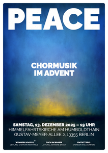 Peace - Chormusik im Advent