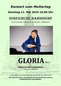 Konzert in der Dorfkirche Rahnsdorf - GLORIA Blau