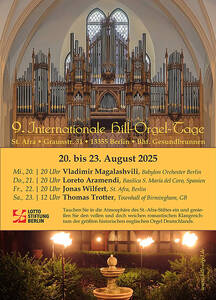 Internationale Hill-Orgel-Tage (3./4 Konzerttagen)