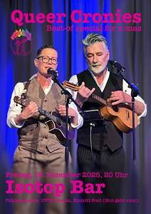 Queer Cronies in der Isotop - Bar