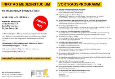Flyer Infotag Medizinstudium