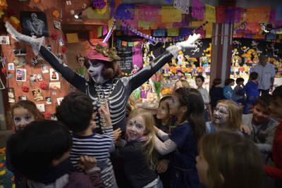 Kinderfest und Workshops im Rahmen des mexikanischen Totenfestes des Vereins Calaca e.V.