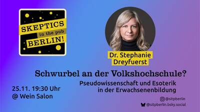 Skeptics in the Pub: Schwurbel an der Volkshochschule