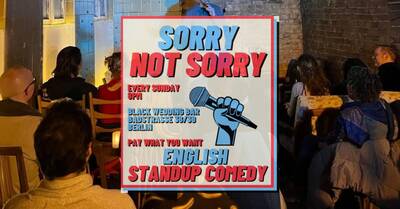 Sorry Not Sorry English Standup Comedy