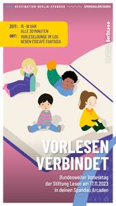 Vorlesetag in den Spandau Arcaden 2023