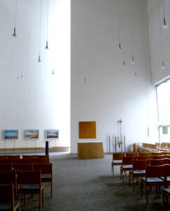 Innenraum der Kirche St. Canisius