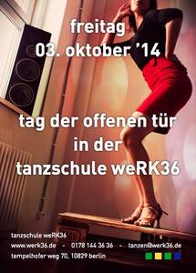 TAG der OFFENEN TÜR @ Tanzschule weRK36